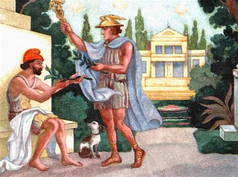 odysseus and hermes|how will odysseus die.